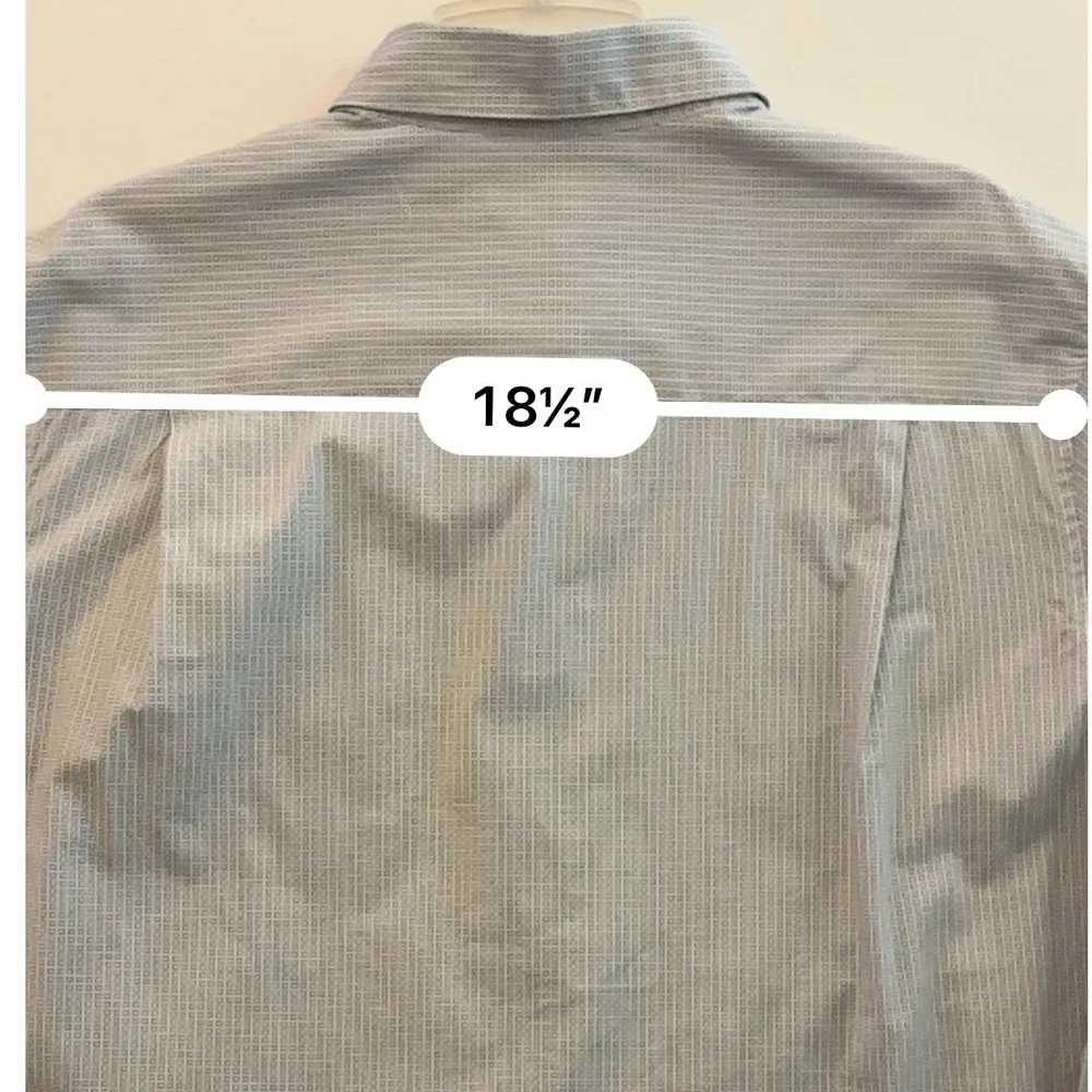 Moda Campia Moda‎ Mens Gray Button Down Shirt Long Sleeve Cotton Size L
